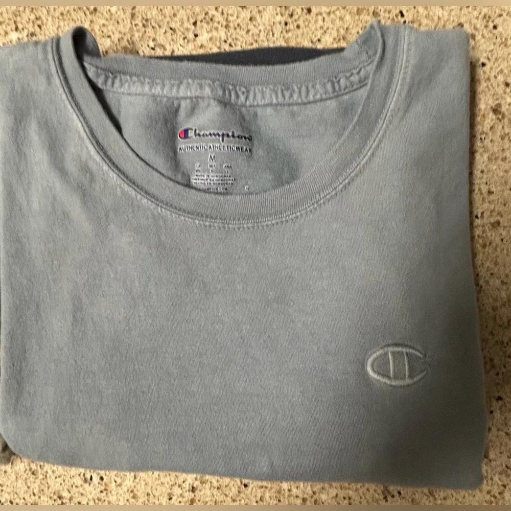 Champion thick %100 Cottenone green, one blue Athletic T-Shirt,price is for both - Picture 3 of 8